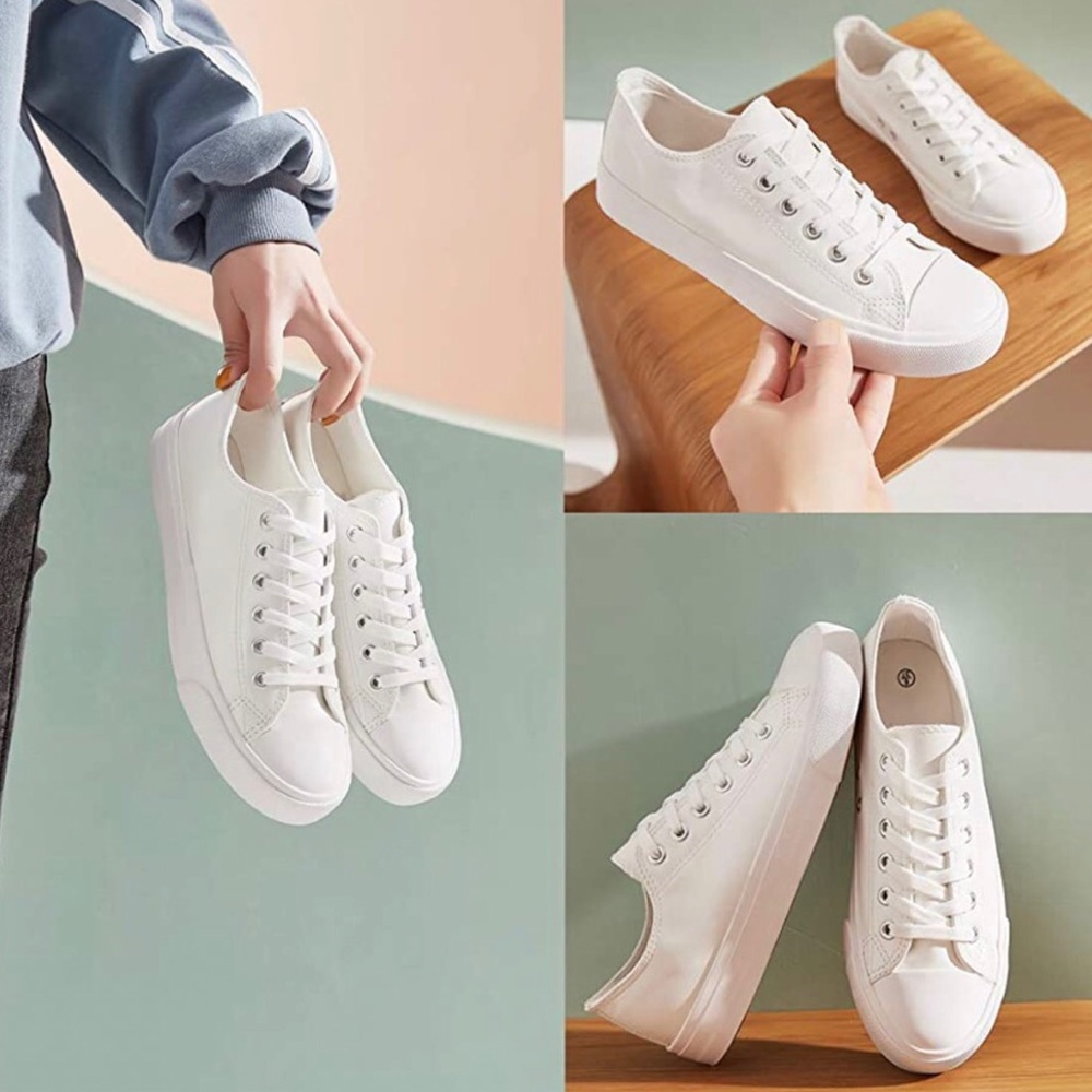 WITWATIA Faux Leather Tennis Shoes - Picture 7 of 7